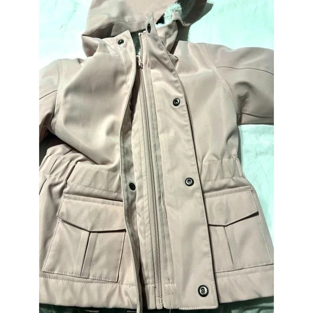 Miles the Label Girls Pink Winter Coat – Size 4T